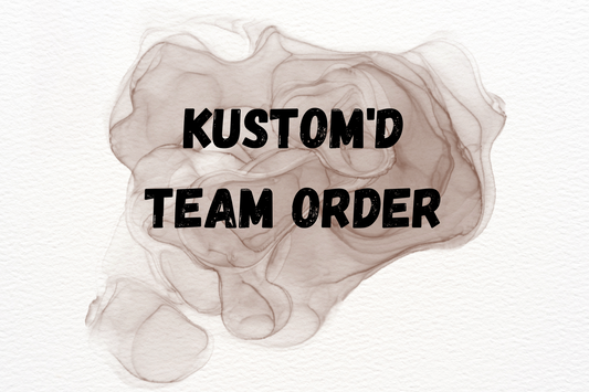 Kustom'd Team Socks Order - Deposit